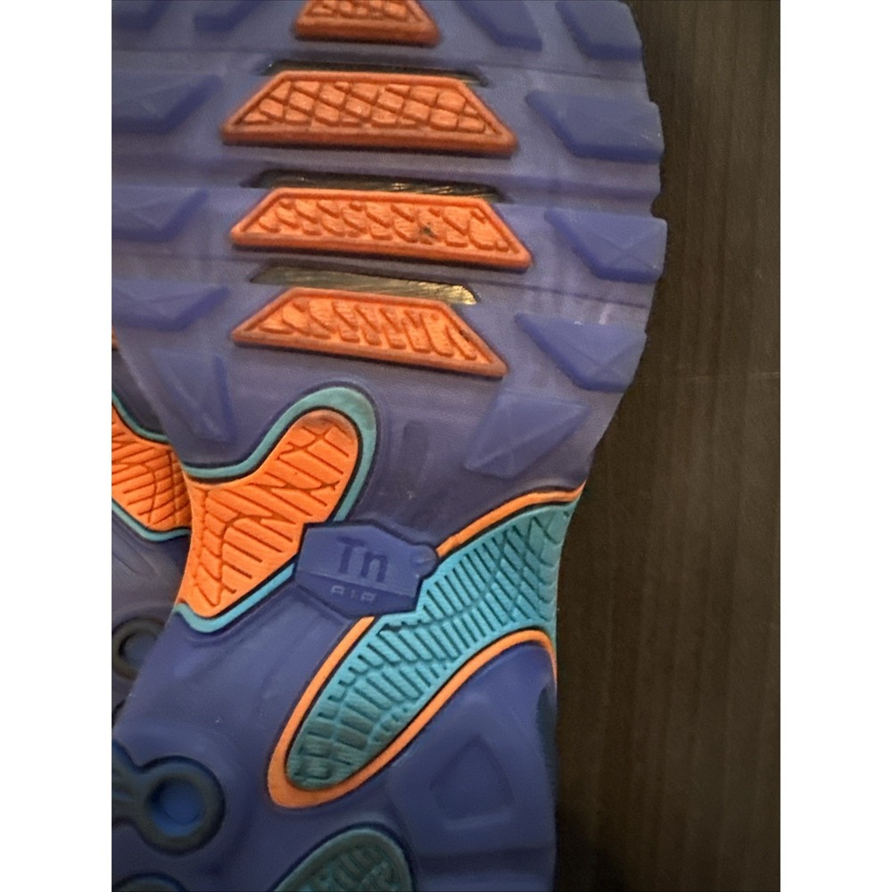 Nike Air Max Plus Drift Men's 8.5 Blue Teal Orange Tn Sneakers FD4290-400 - Picture 8 of 10
